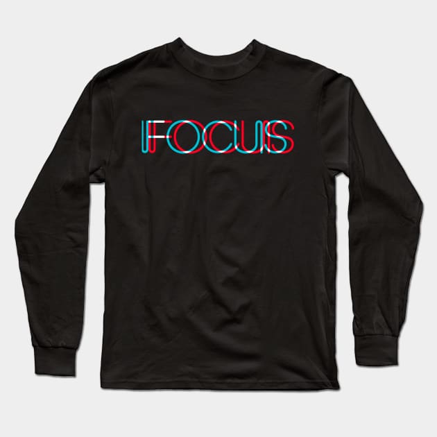 FOCUS Long Sleeve T-Shirt by netralica